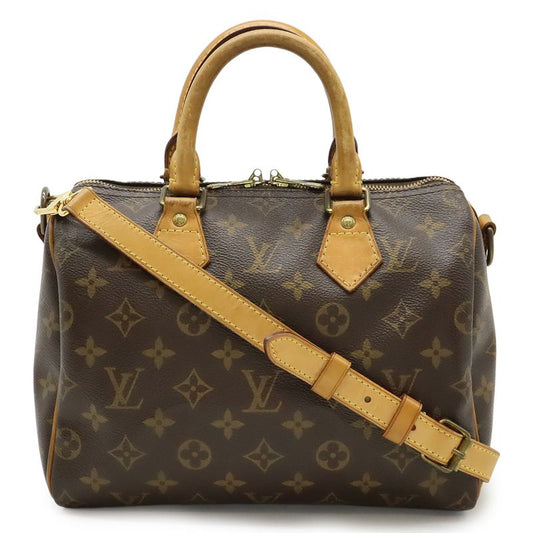 Louis Vuitton Monogram Speedy Bandouliere 25 Handbag Mini Boston Bag 2WAY