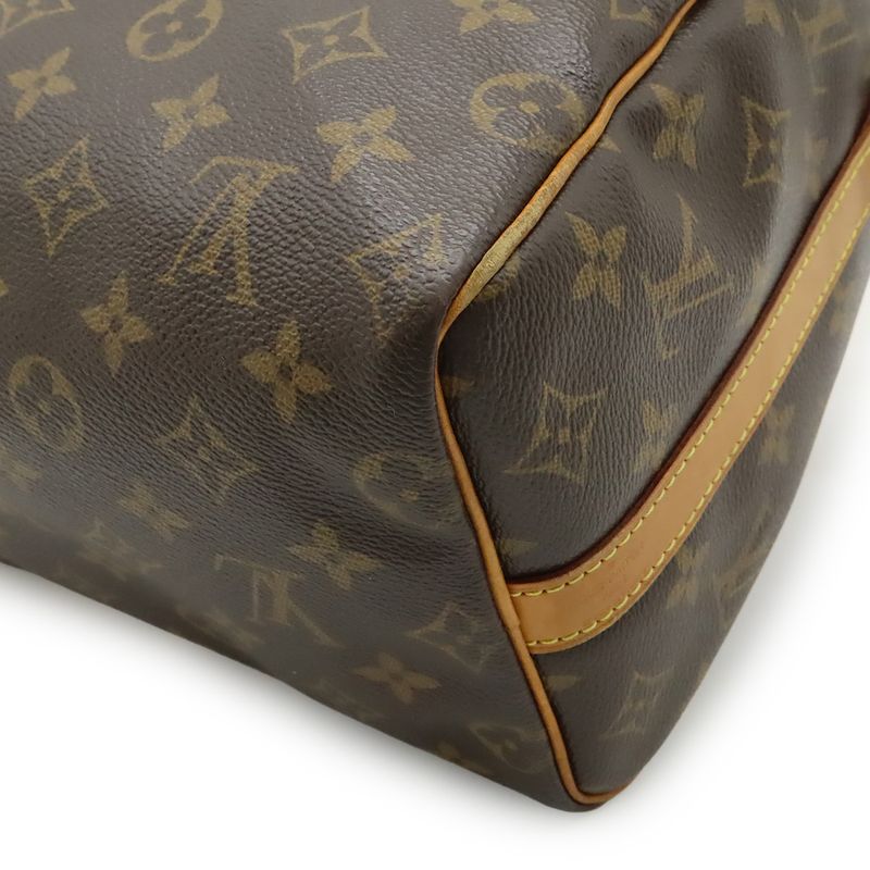 Louis Vuitton Monogram Speedy Bandouliere 25 Handbag Mini Boston Bag 2WAY
