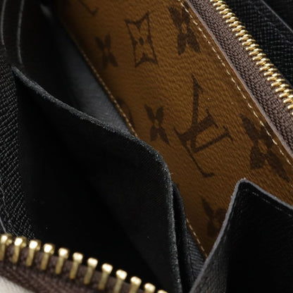 Louis Vuitton Monogram Reverse Portefeuille Clemence Round Zipper Long Wallet