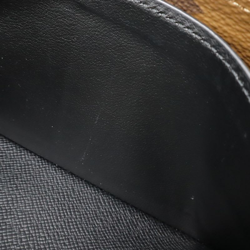 Louis Vuitton Monogram Reverse Portefeuille Clemence Round Zipper Long Wallet