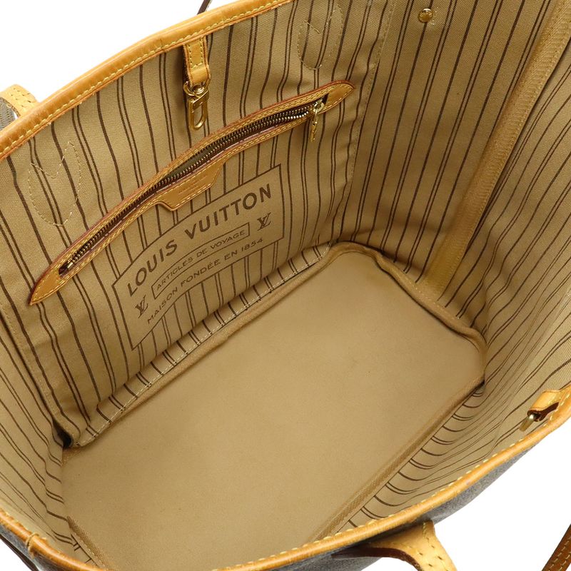 Louis Vuitton Monogram Neverfull MM Tote Bag Large Tote Shoulder Bag Shoulder