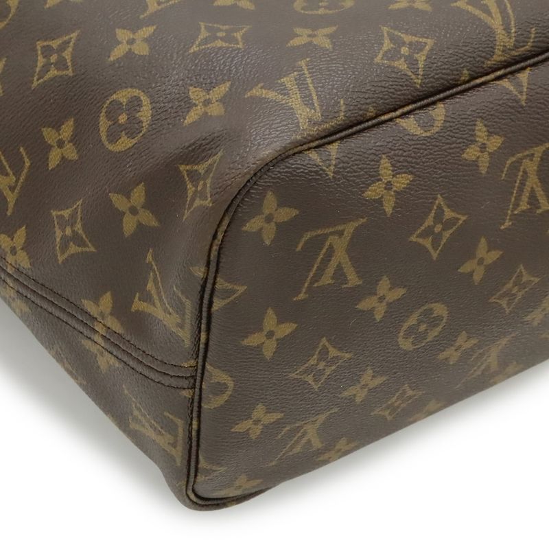 Louis Vuitton Monogram Neverfull MM Tote Bag Large Tote Shoulder Bag Shoulder