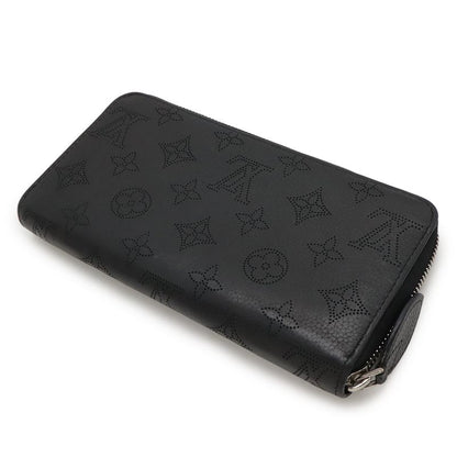 Louis Vuitton Monogram Mahina Zippy Wallet Round Zipper Long Leather
