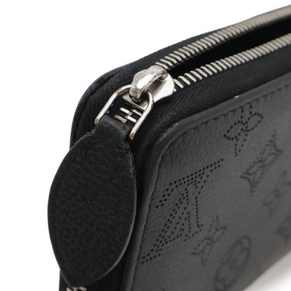 Louis Vuitton Monogram Mahina Zippy Wallet Round Zipper Long Leather