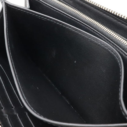 Louis Vuitton Monogram Mahina Zippy Wallet Round Zipper Long Leather