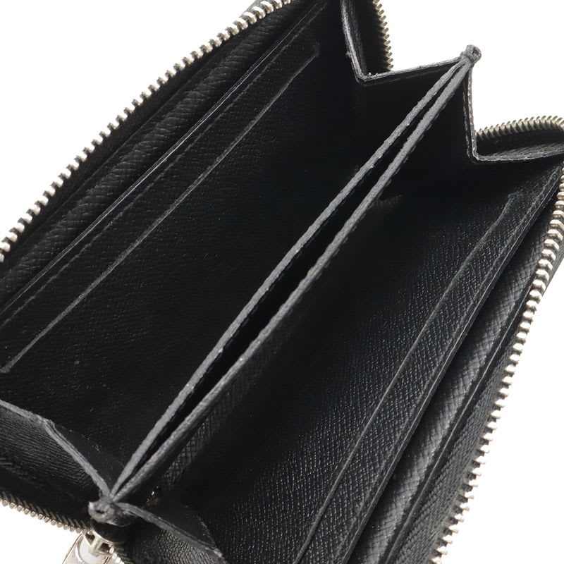 Louis Vuitton Damier Graphite Zippy Coin Purse Round Zipper Case