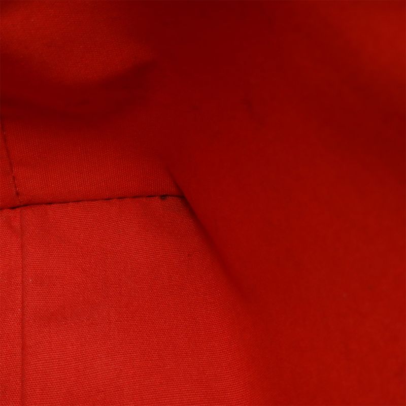 Louis Vuitton Monogram Vernis Lead PM Handbag Mini Tote Bag Rouge Red M91088