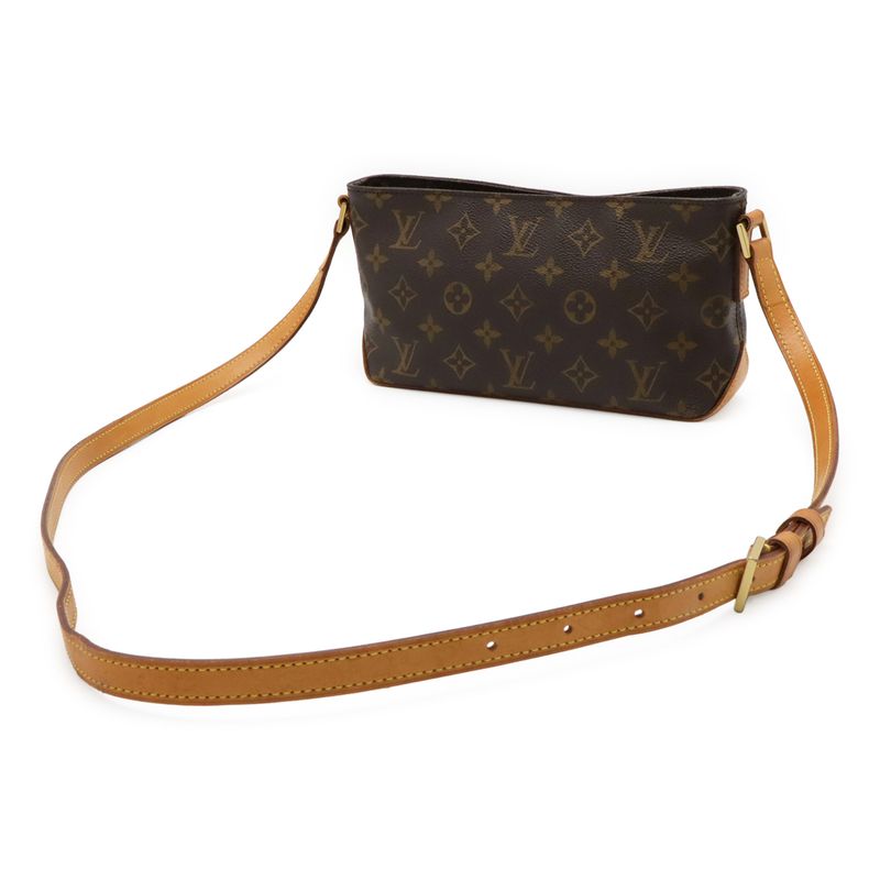 Louis Vuitton Monogram Trotter Shoulder Bag Pochette Crossbody M51240