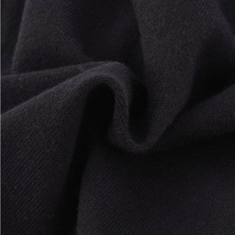 Hermes Cardigan 20 AW Knit All Over Pattern Cashmere