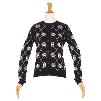 Hermes Cardigan 20 AW Knit All Over Pattern Cashmere