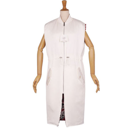Hermes 23 SS Gilet Long Coat Sleeveless River