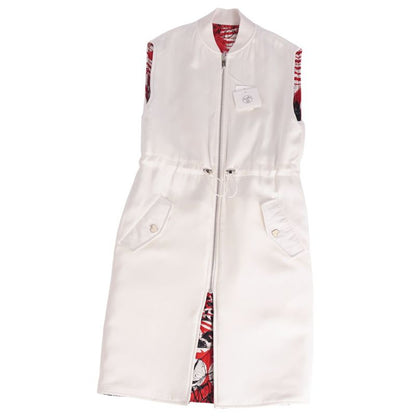 Hermes 23 SS Gilet Long Coat Sleeveless River
