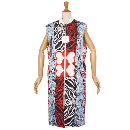 Hermes 23 SS Gilet Long Coat Sleeveless River