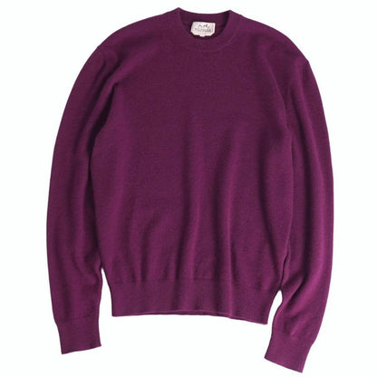 Hermes 23 AW Knit Sweater Crew Neck Maillot