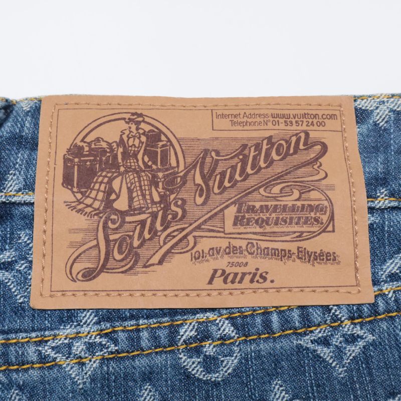 Louis Vuitton [domestic Monogram Denim Mini 36
