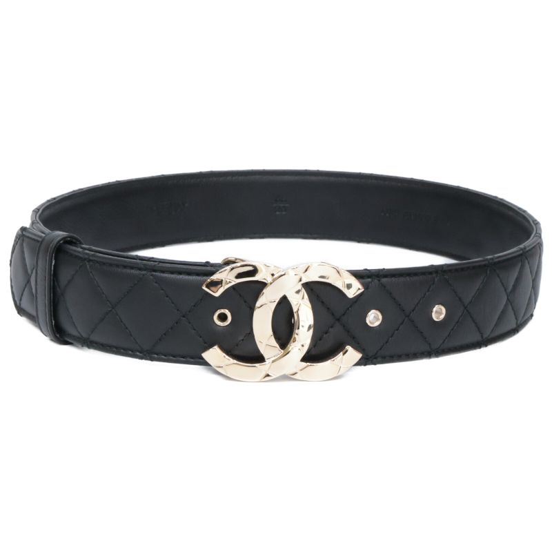 Same As Chanel B25 P Coco Mark Lambskin Matelasse 65 26