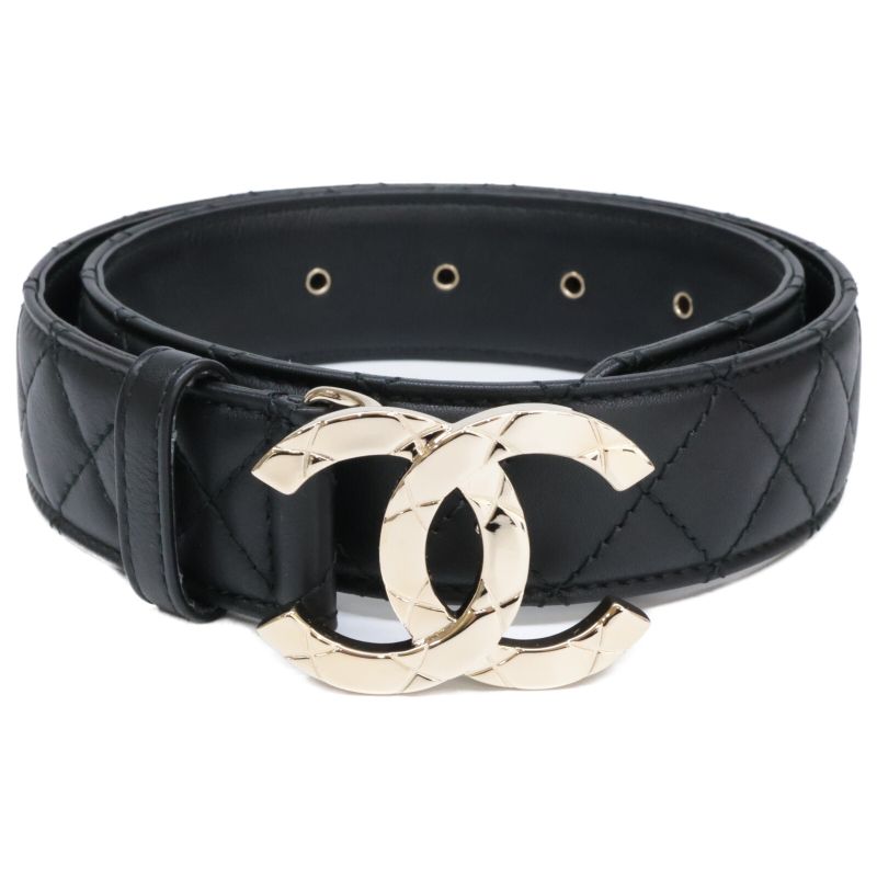 Same As Chanel B25 P Coco Mark Lambskin Matelasse 65 26