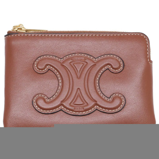 Celine 24 Years 10c663dr8.04lu Smooth Calfskin Coin Purse