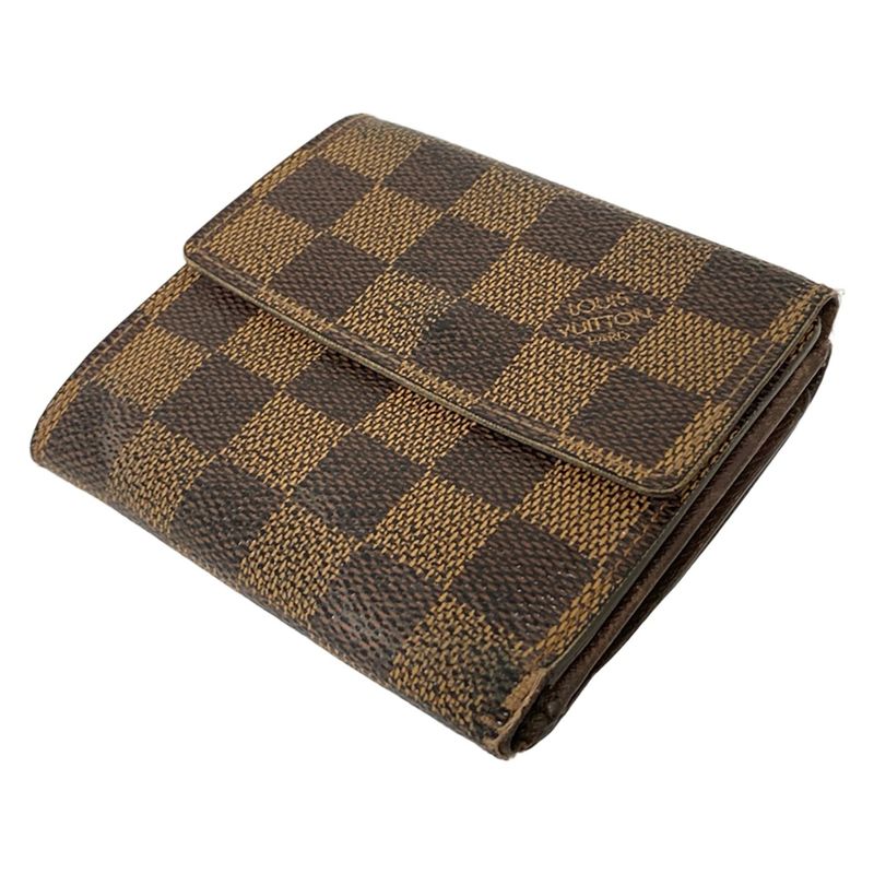 Louis Vuitton W Hook Wallet Damier Portomonebier Carto Cles Di N61652 Ebene