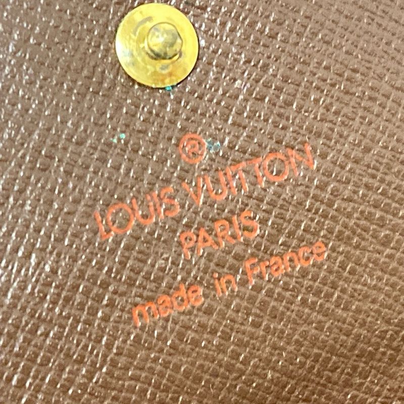 Louis Vuitton W Hook Wallet Damier Portomonebier Carto Cles Di N61652 Ebene