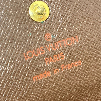 Louis Vuitton W Hook Wallet Damier Portomonebier Carto Cles Di N61652 Ebene