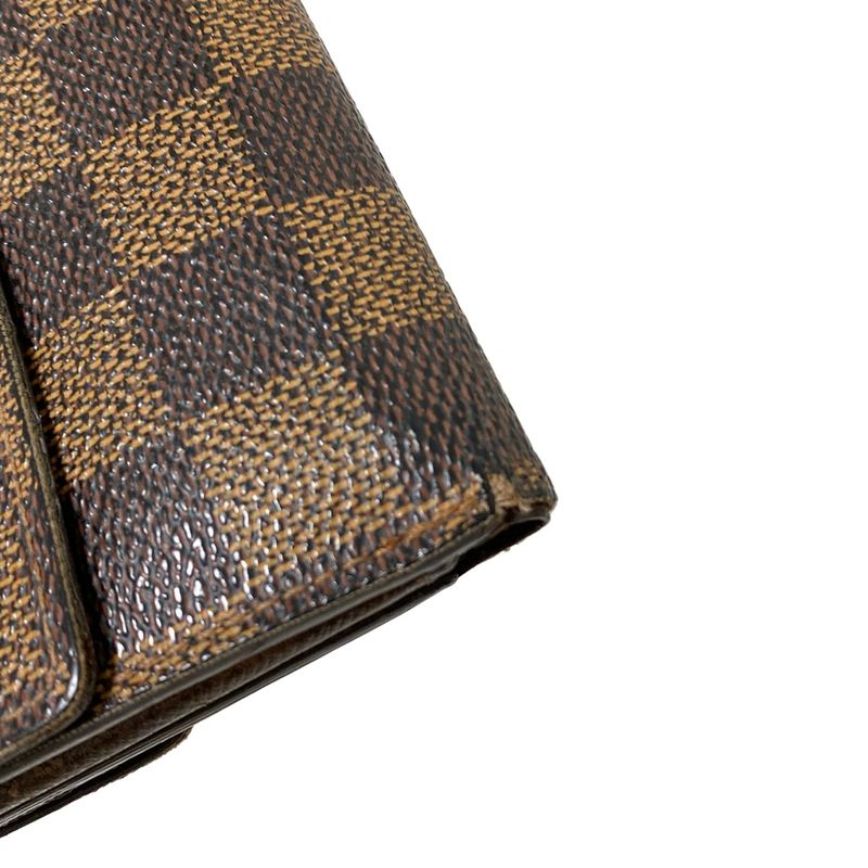 Louis Vuitton W Hook Wallet Damier Portomonebier Carto Cles Di N61652 Ebene