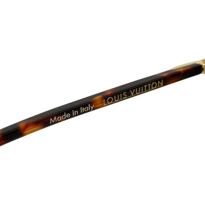 Louis Vuitton Sunglass Es Conspiracion Pilot 70164u Dark Brown X Gold Tortewass El