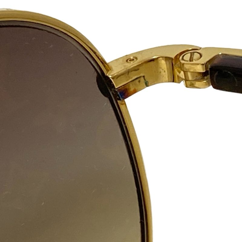 Louis Vuitton Sunglass Es Conspiracion Pilot 70164u Dark Brown X Gold Tortewass El