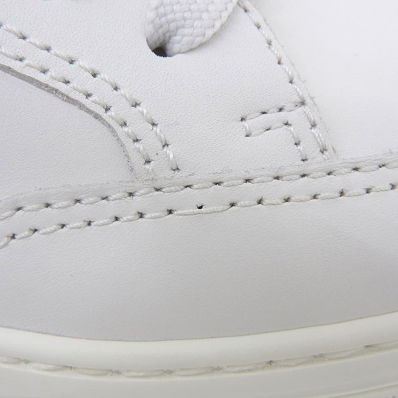 Chanel Unused Coco Mark Embossed Logo Leather Low Cut Sneakers Shoes Women's