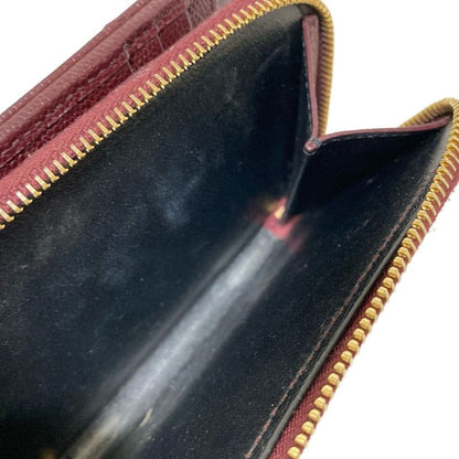 Saint Laurent Paris Bifold Wallet Monogram Compact Zip Wallet 403723 Bordeaux