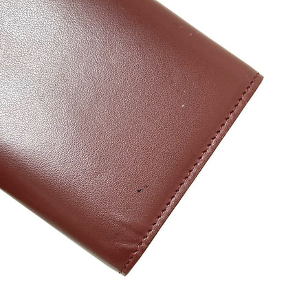 Cartier Key Case Mastline Bordeaux X Gold 6 Hooks Leather