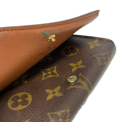 Louis Vuitton Bifold Wallet Monogram Porte Monet Vieux Trésor M61730 - Leather