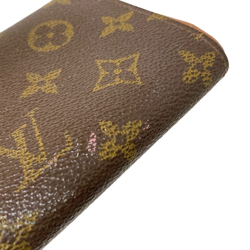 Louis Vuitton Bifold Wallet Monogram Porte Monet Vieux Trésor M61730 - Leather