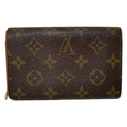 Louis Vuitton Bifold Wallet Monogram Porte Monet Vieux Trésor M61730 - Leather