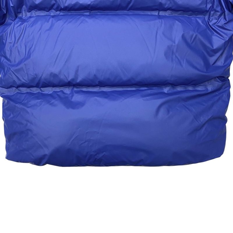 Prada Down Jacket Logo Cut Replacement Sgx257 S202 1T2Y S Size Polyamide Blue -
