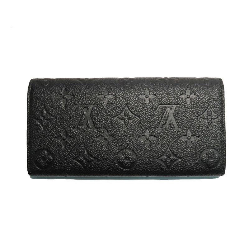 Louis Vuitton Monogram Empreinte Portefeuille - Emily - Noir Black