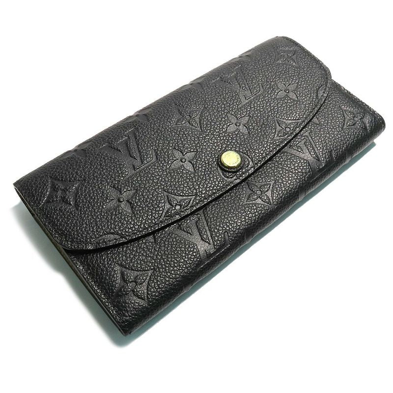 Louis Vuitton Monogram Empreinte Portefeuille - Emily - Noir Black