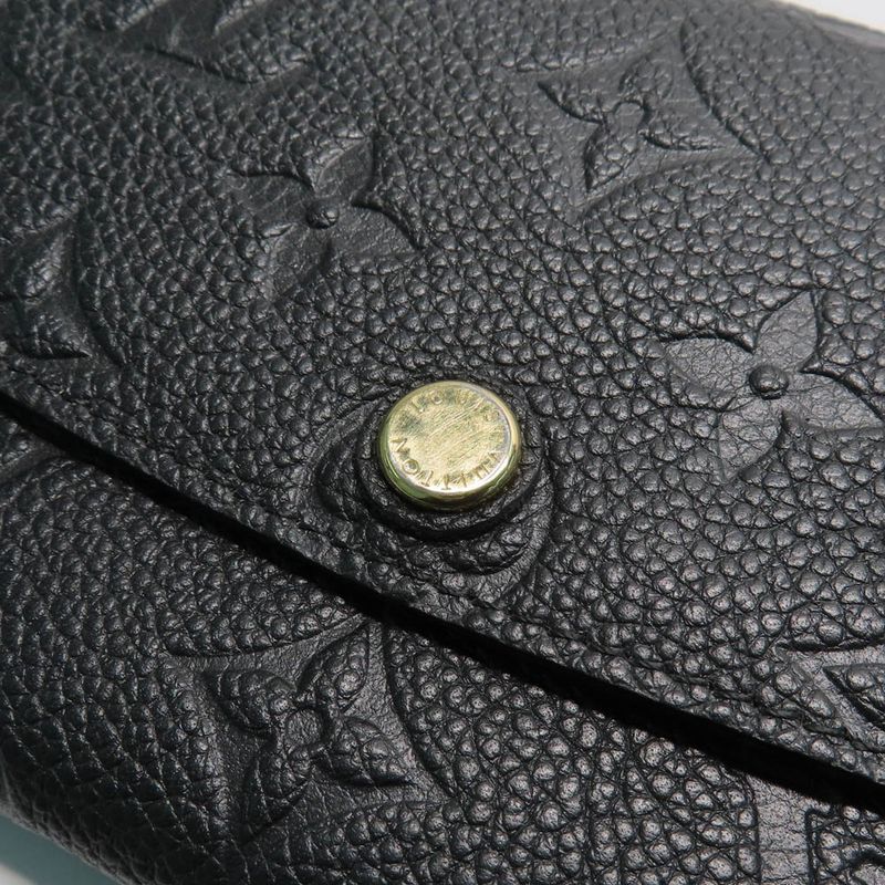 Louis Vuitton Monogram Empreinte Portefeuille - Emily - Noir Black