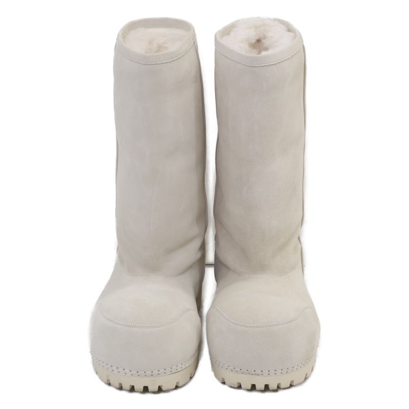 Balenciaga []802177 Alaska Fur Boots 36