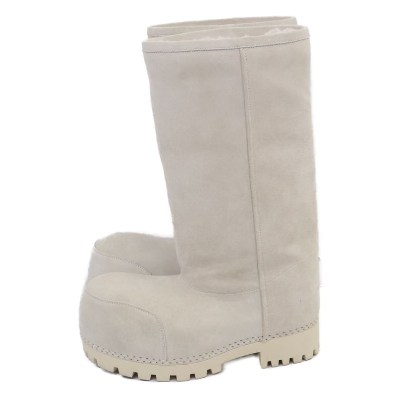 Balenciaga []802177 Alaska Fur Boots 36