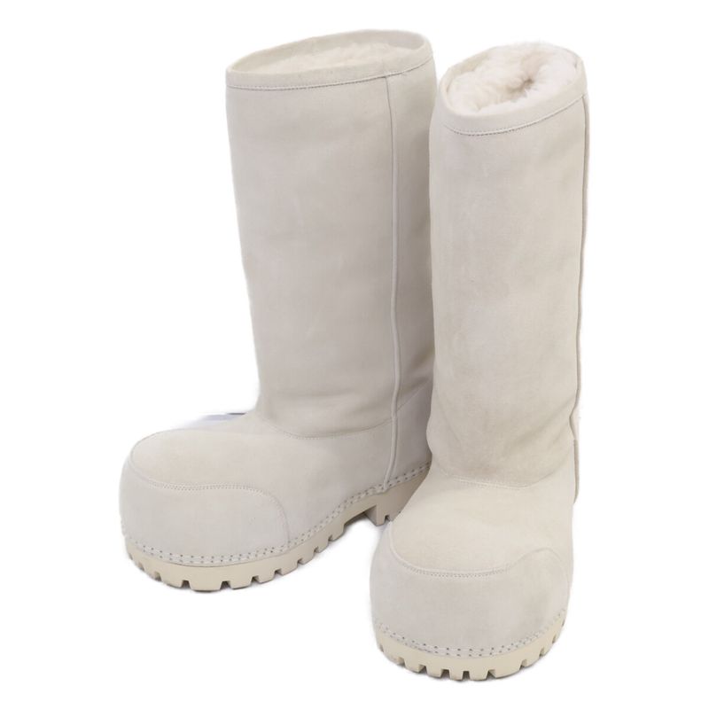 Balenciaga []802177 Alaska Fur Boots 36