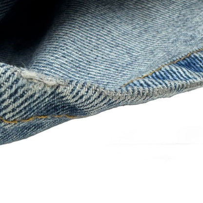 Loewe 23 SS Trompe Loeil Jeans Denim Pants S359 Y11 X77 Indigo 34