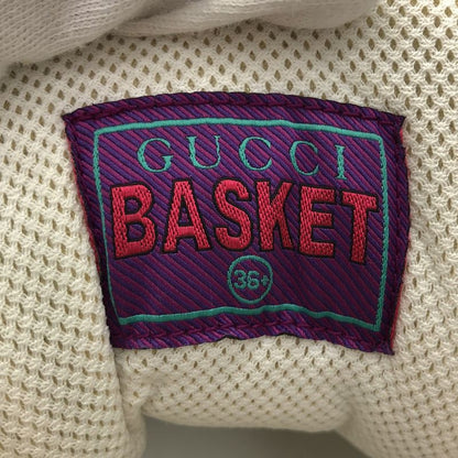 Gucci Basket Interlocking Sneakers White 36