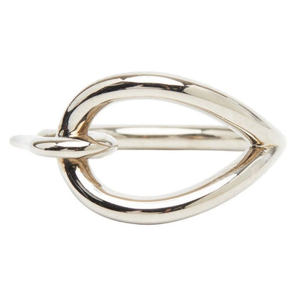 Hermes Jumbo Silver Metal Ladies