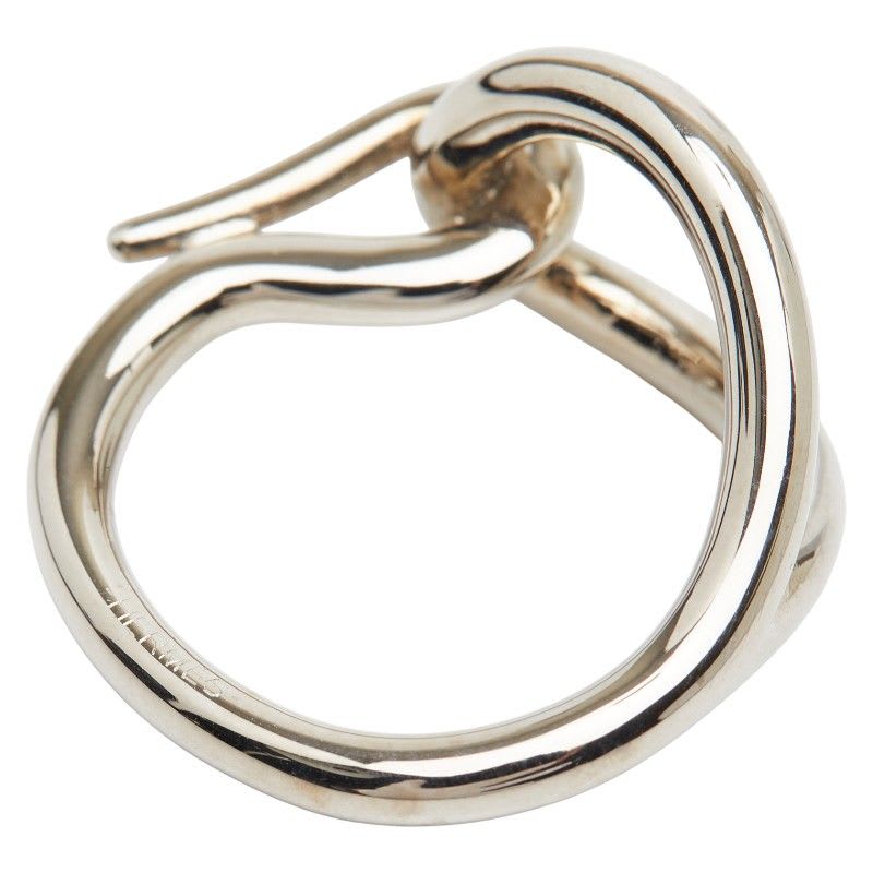 Hermes Jumbo Silver Metal Ladies