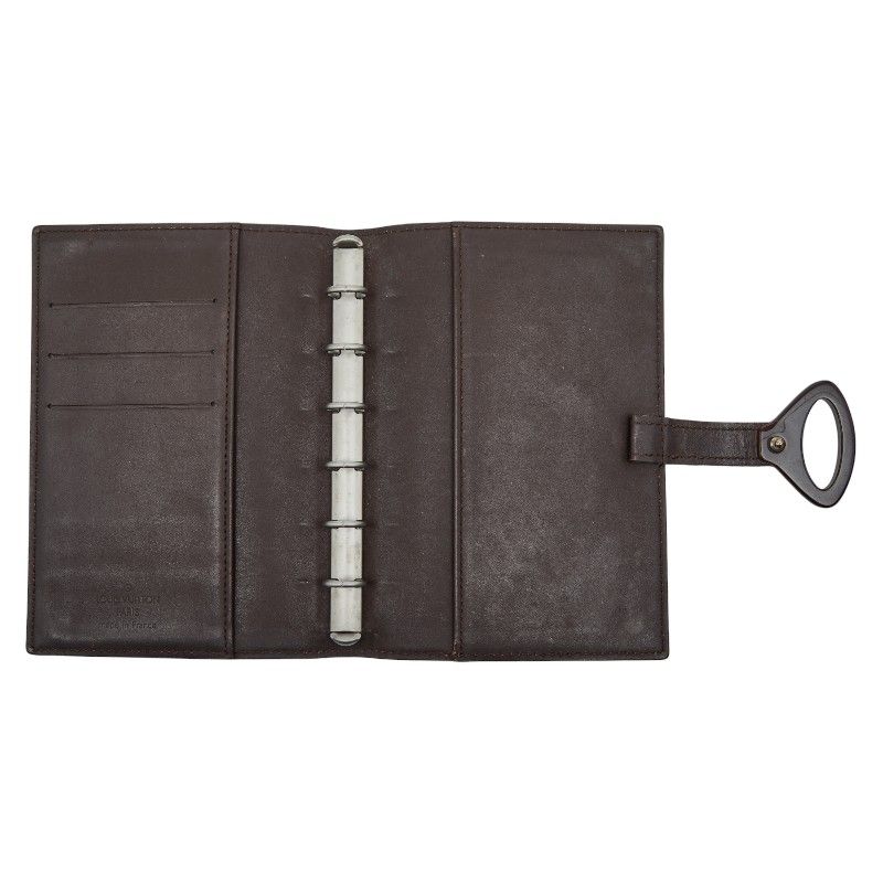 Louis Vuitton Epi Agenda PM R2009d Brown Leather Women's Louis Vuitton