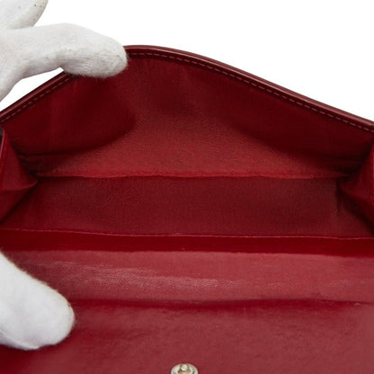 Dior Cannage Stitch Red Nylon Leather Women's Dior