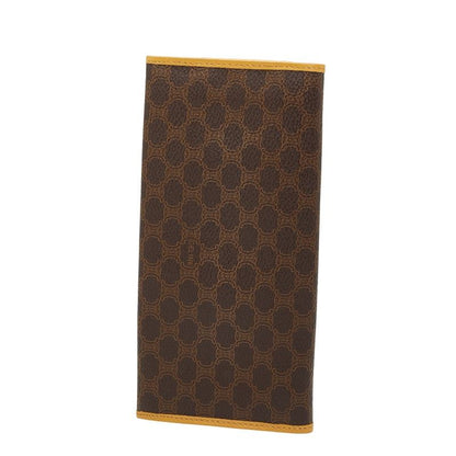 Celine Macadam Brown PVC Leather Women's Celine