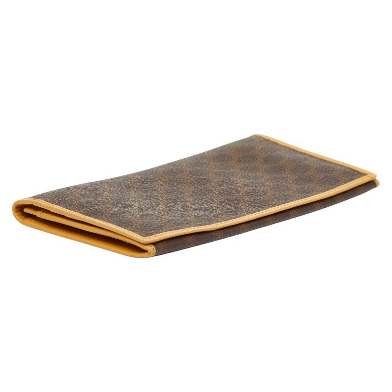 Celine Macadam Brown PVC Leather Women's Celine