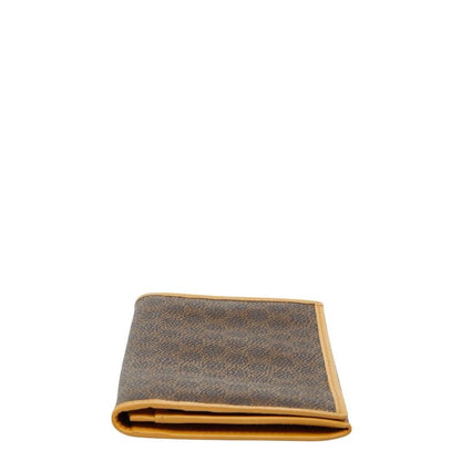 Celine Macadam Brown PVC Leather Women's Celine